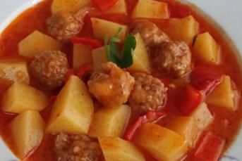 Nefis Patatesli Sulu Köfte Tarifi