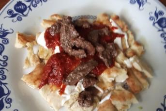 Ev Yapımı Pideli İskender