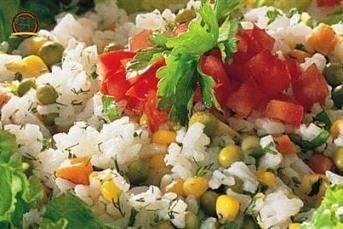 Diyet Pirinç Salatası