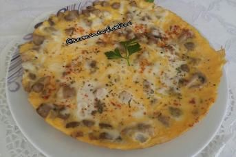 Mantarlı Omlet Tarifi