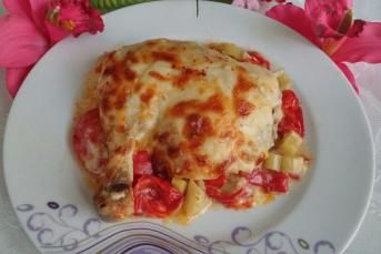 Soslu Ve Biberli Tavuk Butları