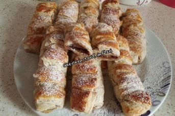 Çikolatalı Muzlu Milföylerim