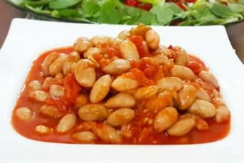 8 Dakikada Düdüklüde Barbunya Yemeği