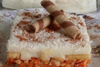 Muhallebili Muzlu Havuç Tatlısı