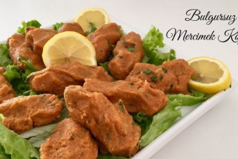 Bulgursuz Mercimek Köftesi