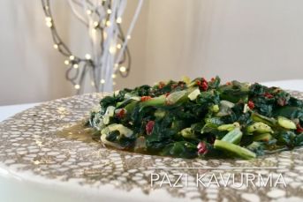 Pazı Kavurma Yapılışı