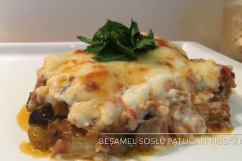 Beşamel Soslu Patlıcan Musakka