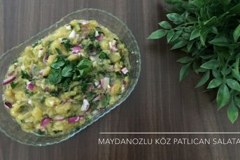 Maydanozlu Patlıcan Salatası