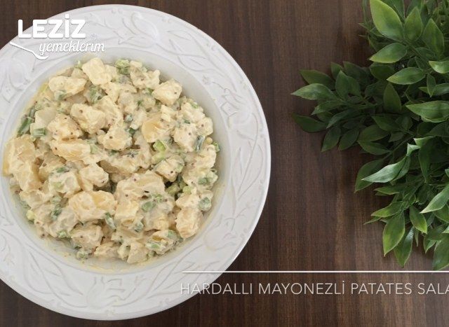 Hardallı Mayonezli Patates Salatası