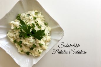 Salatalıklı Patates Salatası