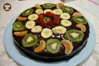 Çikolatalı Düğün Pastası