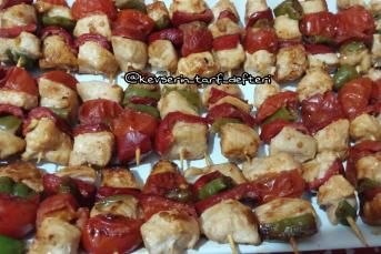 Kürdanda Sebzeli Tavuk Kızartması