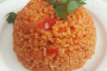 Salçalı Bulgur Pilavı