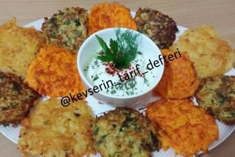 Kabak Havuç Patates Mücver