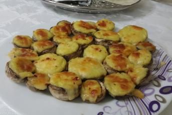 Patates Püreli Kaşarlı Mantar (Et Tavuk Yanına Garnitür)
