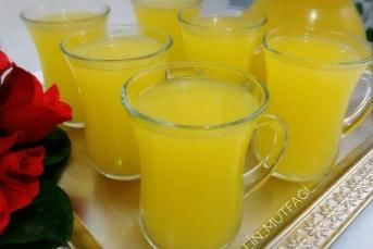 Buz Gibi Limonata (2 Portakal 1 Limon İle)