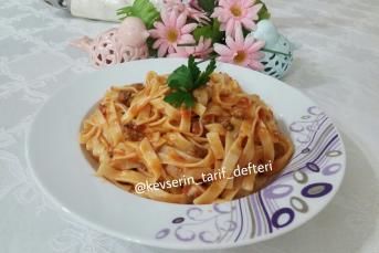 Kıymalı Domatesli Makarna (Nefis)