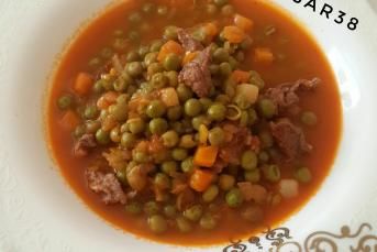 Etli Bezelye Yemeği Tarifi