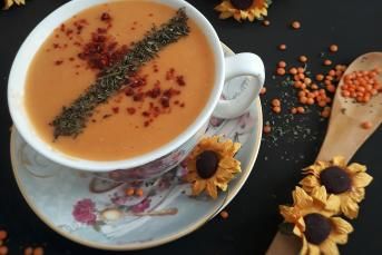 Mercimek Çorbası (Harika Lezzet Ve Sunum)