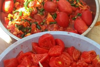 Kışlık Domates Konservesi