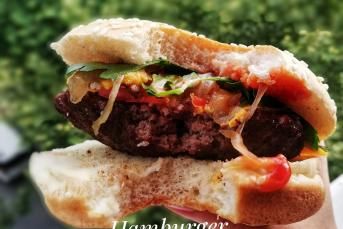 Ev Yapımı Hamburger Yapımı