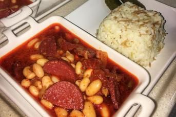 Sucuklu Kuru Fasulye