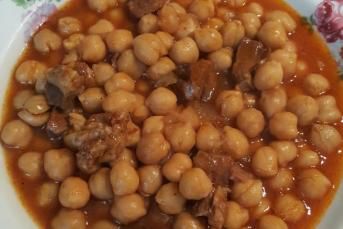 Düdüklü Tencerede Nohut Yemeği