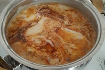 Terbiyeli Erişteli Yeşil Mercimek Çorbası