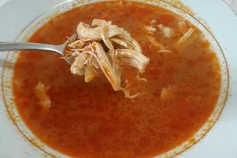 Paça Tadında Tavuk Çorbası