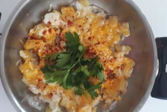 Kahvaltılık Yumurtalı Patates Tarifi