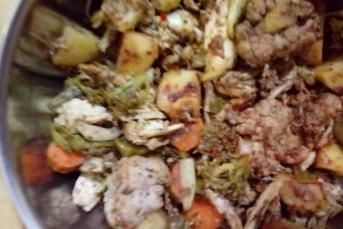 Bol Sebzeli Fırında Tavuk