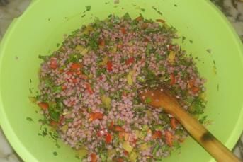 Şalgamlı Kuskus Salatası