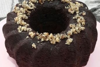 Cevizli Çikolatalı Kek