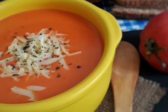 Domates Çorbası (Tam Kıvamında)