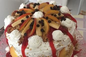 Meyveli Pasta (4 Katlı)