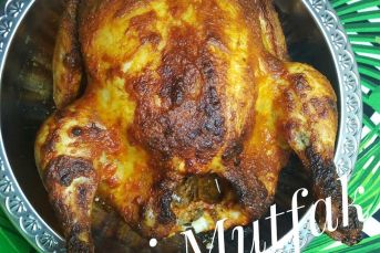 Fırında Soslu Kızarmış Tavuk