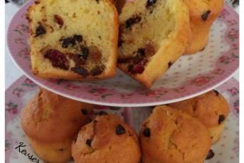 Bardakta Kuru Meyveli Damla Çikolatalı Kek Tarifi