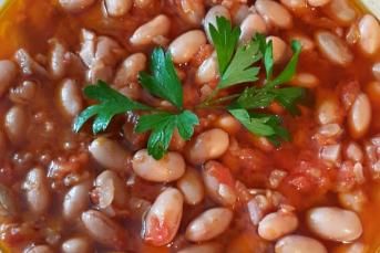 Düdüklüde Zeytinyağlı Barbunya