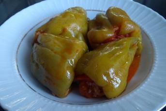 Düdüklü Tencerede Biber Dolması