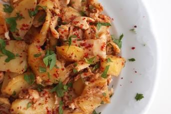 Dönerli Patates Çırpma