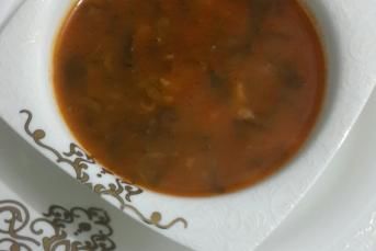Ispanak Çorbası (Salçalı)