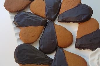 Zencefilli Çikolatalı Kurabiye