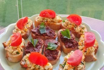 Lorlu Ekmek Dilimleri