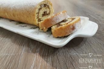 Nefis Elmalı Rulo Kek