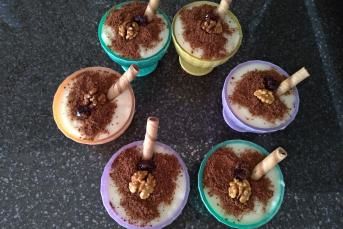 Bisküvili Muhallebili Kuplar