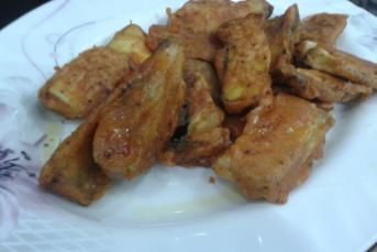 Puf Puf Unlu Patlıcan Kızartması