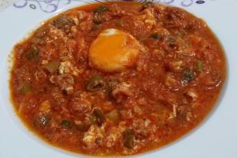 Kavurmalı Nefis Menemen Tarifi