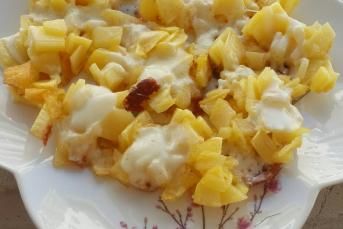 Kaşarlı Patates Kavurması