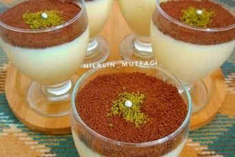 Kupta Muhallebi (Üzeri Bisküvili)