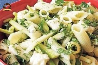 Kabaklı Peynirli Makarna